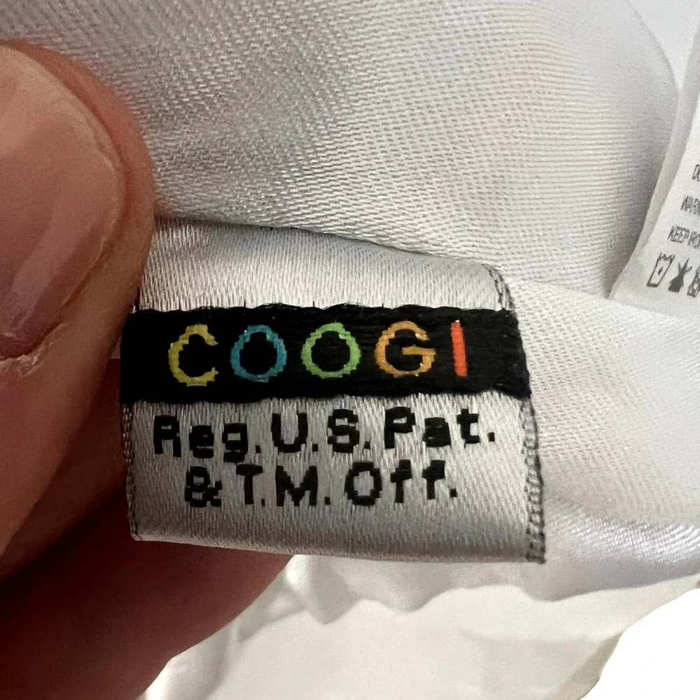 Coogi White & Multicolor Kaleidoscope Abstract Print Zip Front Jacket Small EUC - Picture 9 of 11